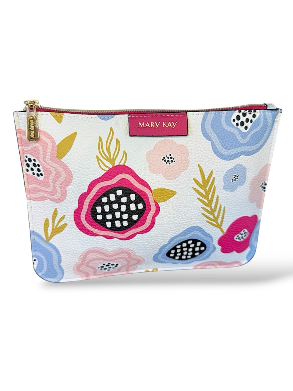Mary Kay Floral Clutch / Cosmetic Pouch